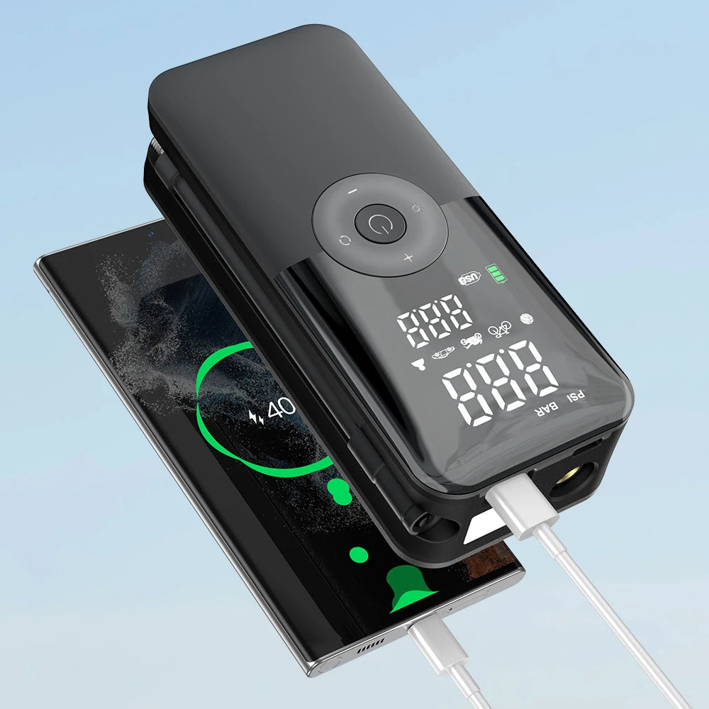 Portable Cordless Tire Inflator