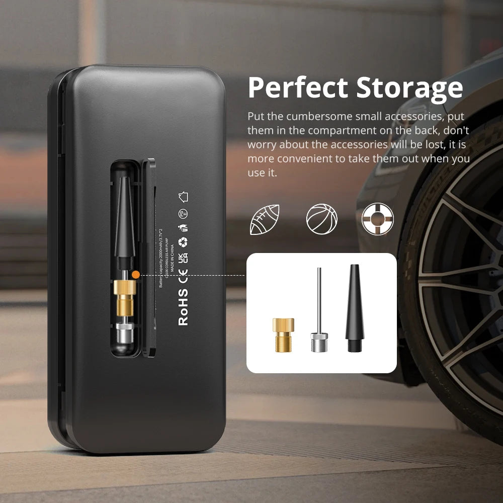 Portable Cordless Tire Inflator