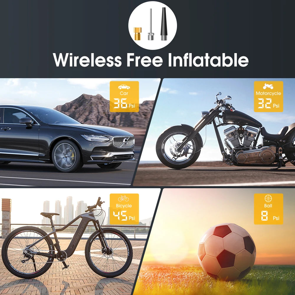 Portable Cordless Tire Inflator